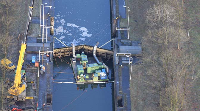 RWS hervat scheepvaart op Maas-Waalkanaal zondag