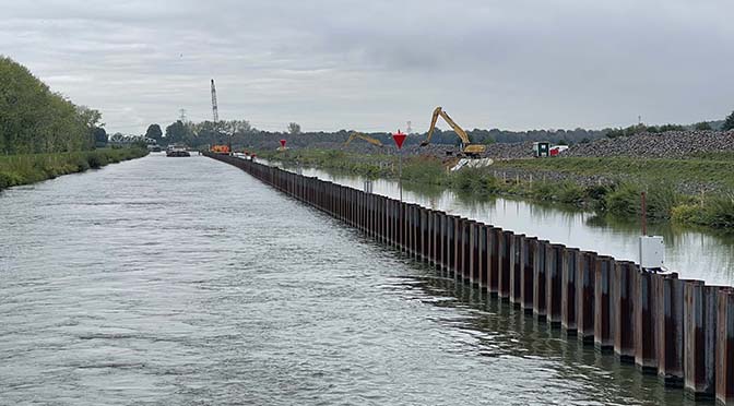 Stremming Julianakanaal kost binnenvaart vijf miljoen per maand